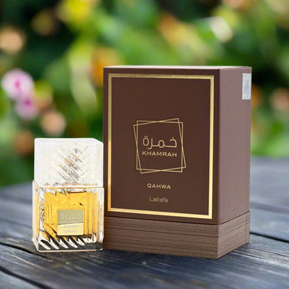 Lattafa Khamrah Qahwa Eau de Parfum Unisex Perfume, 100 ml