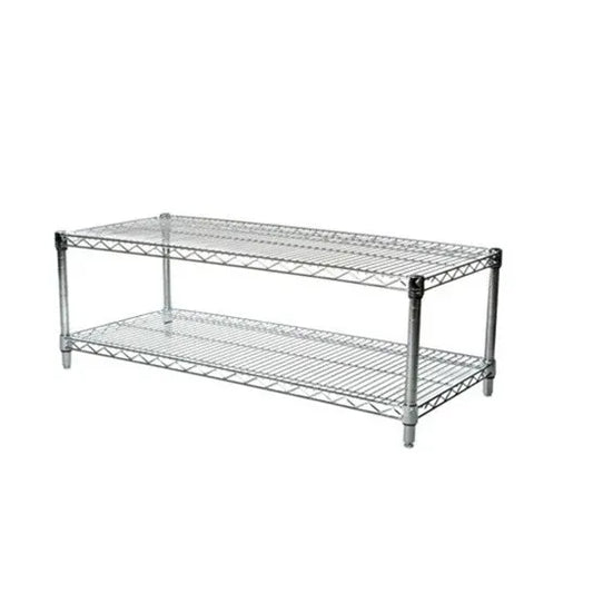 WIRE SHELF 18"x54" CHROME 2 CT DS Shelving Pasteur Pharmacy
