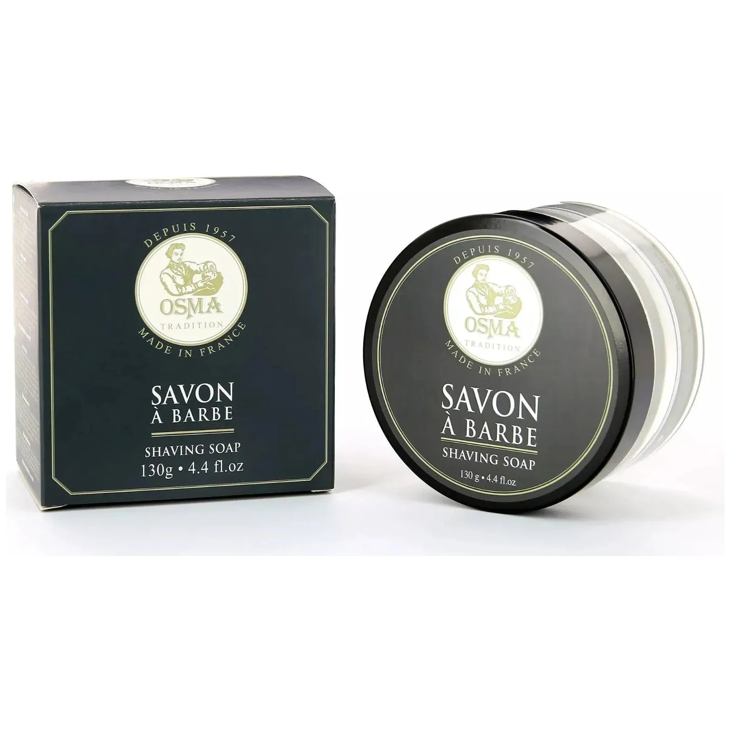 Osma Shea Butter & Vegetable Oils Anniversary Edition Shaving Soap In Glass Jar 130ml Shaving Soap Pasteur Pharmacy