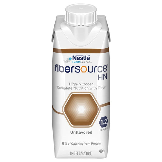 Nestlé FiberSource HN Nutritionally Complete Liquid Food, 1.2 Cal/mL, 24-Count DISCONTINUED Fitness & Nutrition Pasteur Pharmacy