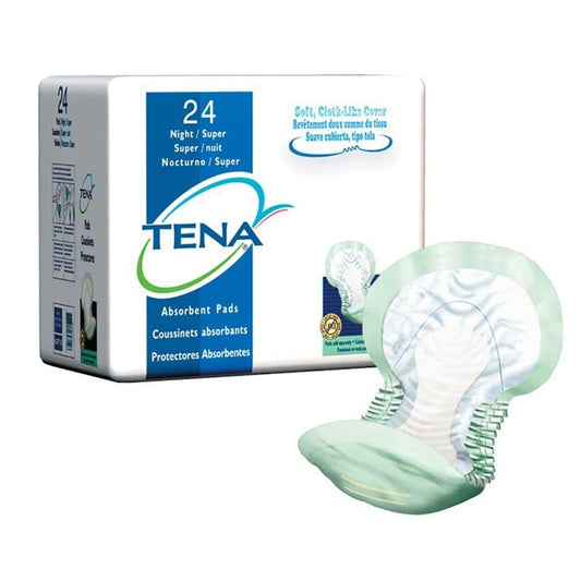 Tena 62718 Night Super Maximum Absorbency Pad 2X24 packs Health Care Pasteur Pharmacy