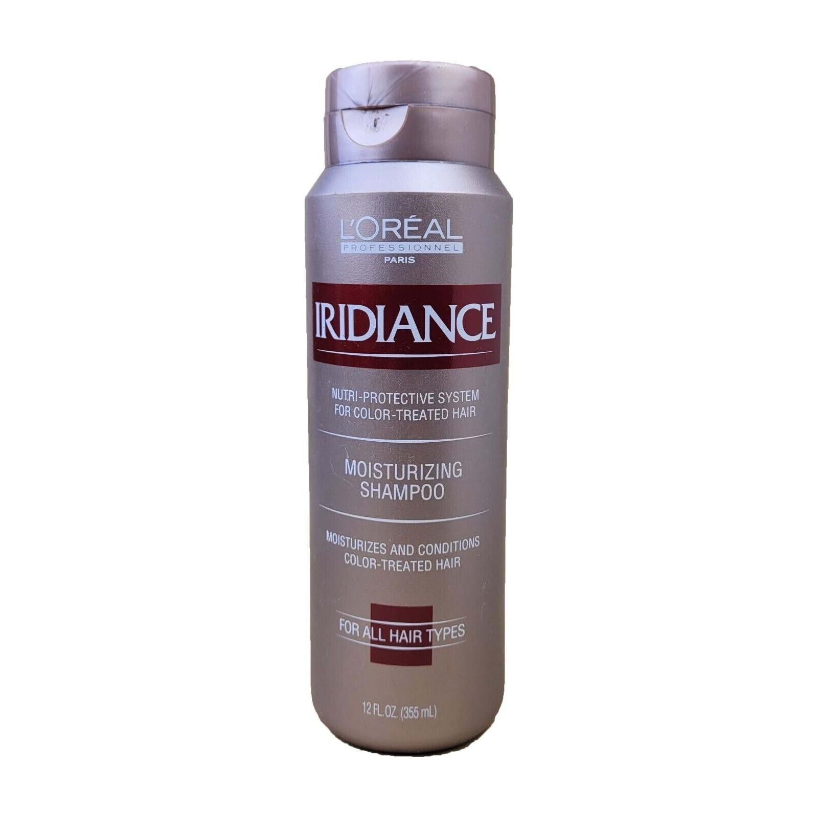L'Oreal Iridiance Moisturizing Shampoo 4 oz Shampoo Pasteur Pharmacy