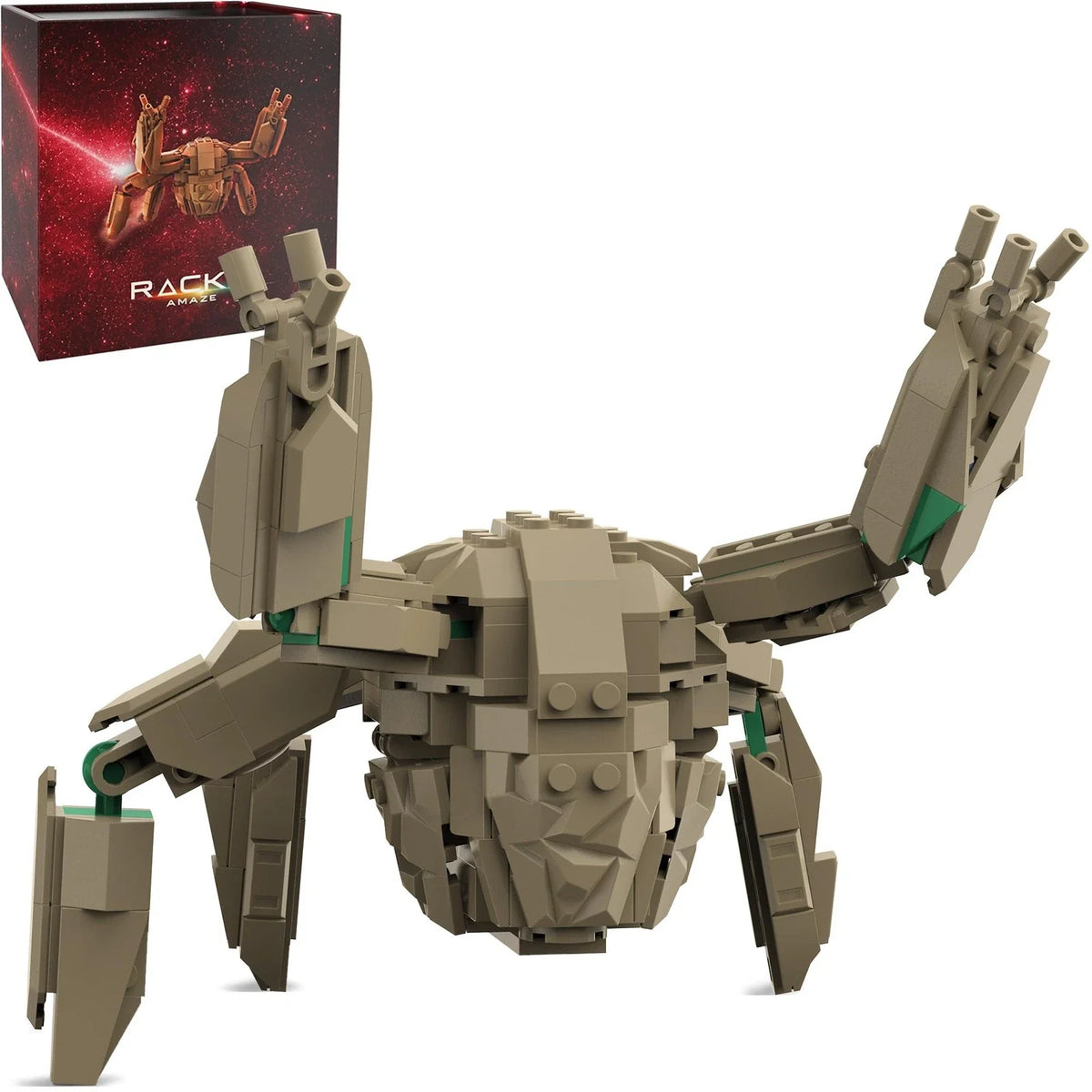 AMAZE Rocky Alien Building Set – 335 Pieces, Ages 8+