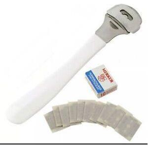 Merkur Corn & Callus Razor & 10 Blades Gently Trims Away Corns & Callus Pedicure Corn & Callus Razor Pasteur Pharmacy