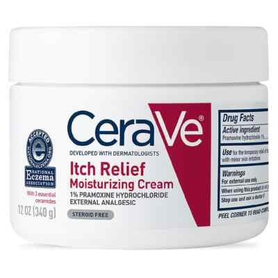 CeraVe Itch Relief Moisturizing Cream, 12 oz Lotion & Moisturizer Pasteur Pharmacy