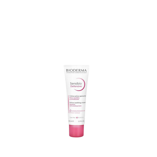 Crème hydratante Bioderma Sensibio Defensive pour peaux sensibles - Apaisante, hydratante, riche en antioxydants
