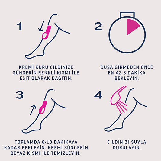 Crema depilatoria Veet Pure para piel sensible - leche de loto y jazmín, depilación corporal y de piernas indolora, rápida y eficaz