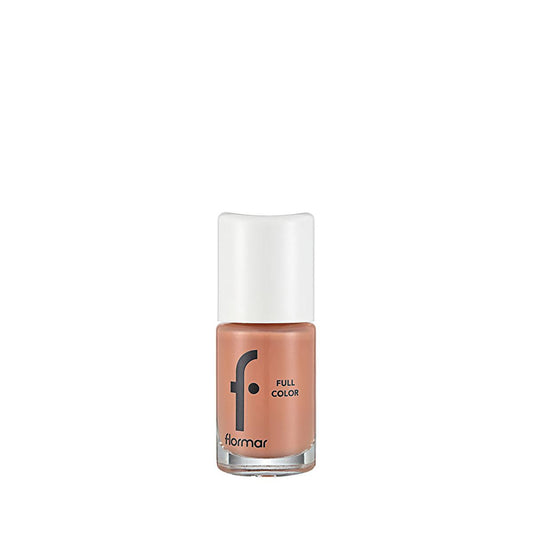 Vernis à ongles Flormar Full Color - Haute pigmentation, longue tenue, fini brillant - FC45 Peach Sparkler