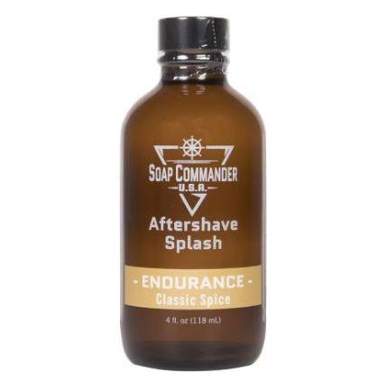 Soap Commander Endurance After Shave Splash 4 Oz After Shave Splash Pasteur Pharmacy