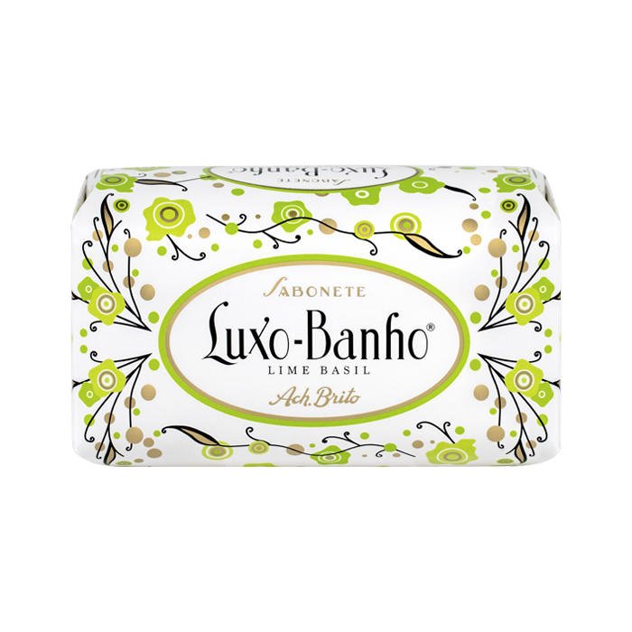 Ach. Brito Lime Basil Luxury Bath Soap 350g Pasteur Pharmacy