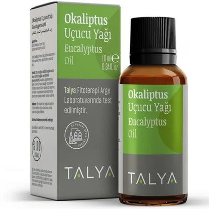 Aceite esencial de eucalipto puro Talya para aromaterapia 10 ml