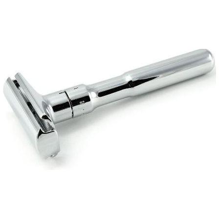 Merkur Futur Adjustable Safety Razor Gift Time & Blades - Polished Safety Razor Pasteur Pharmacy