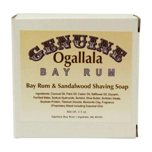Ogallala Bay Rum & Sandalwood Shaving Soap 4.5 Oz Shaving Soap Pasteur Pharmacy
