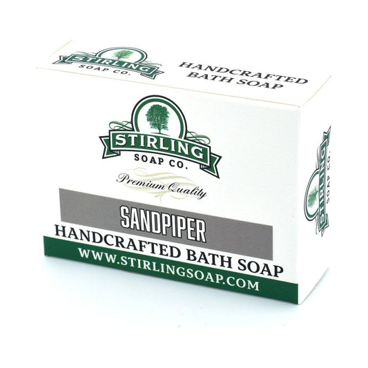 Stirling Soap Co. Sandpiper Bath Soap 5.5 Oz Bath Soap Pasteur Pharmacy