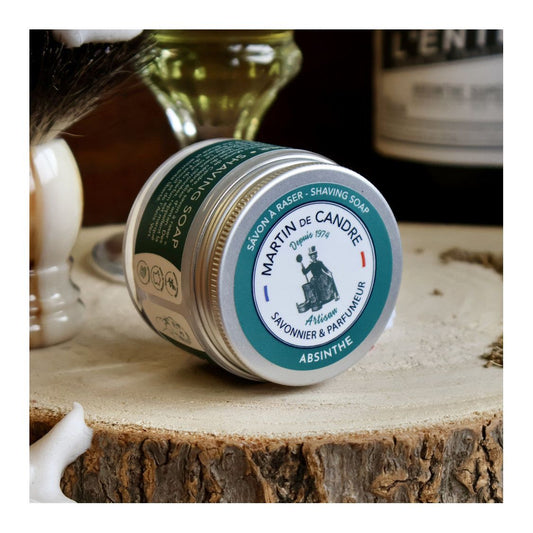 Martin de Candre Absinthe Scented Shaving Soap Shaving Soap Pasteur Pharmacy 50g