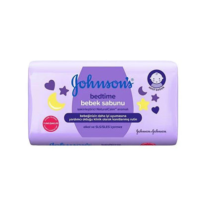 Jabón Johnson's Baby para la hora de dormir 100 g - Fórmula suave | Cuidado del bebé