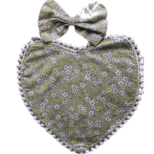 Sebi Prime Heart Pattern Poplin Apron for Kitchen and Home
