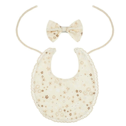 Bavoir pour bébé Sebi Prime en popeline, coton doux, protection 0+ mois