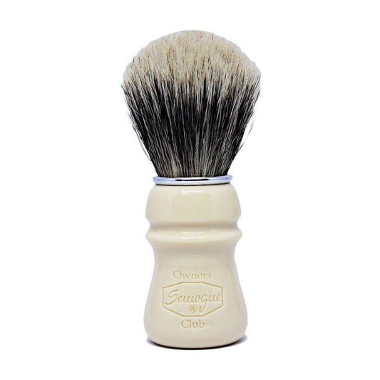 Semogue Owners Club (SOC) Taj Resin Boar and Badger Blend Shaving Brush Pasteur Pharmacy
