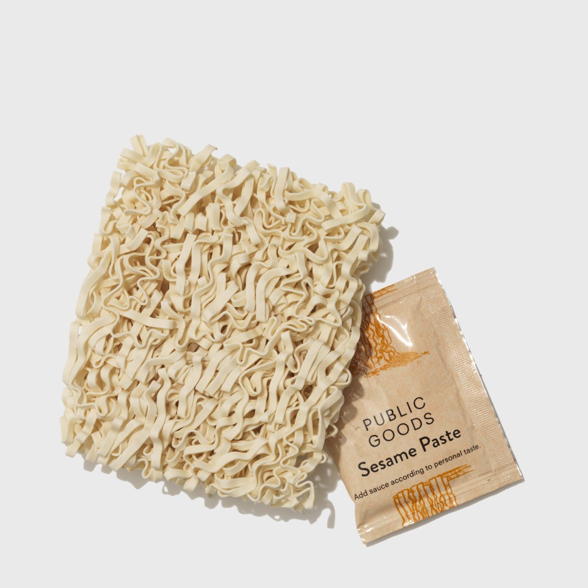 Sesame Paste Ramen Noodles Grocery Public Goods