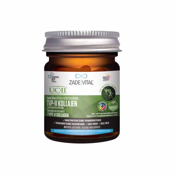 Zade Vital Tip-II UC-II Collagen Supplement for Joint Health - 30 Capsules, Supports Joint Comfort & Cartilage Health