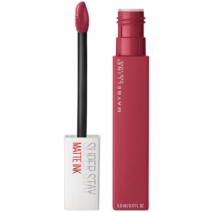 Maybelline Super Stay Matte Ink Unnude : Rouge à lèvres liquide mat 16h - Couleur nude sans transfert, non desséchante
