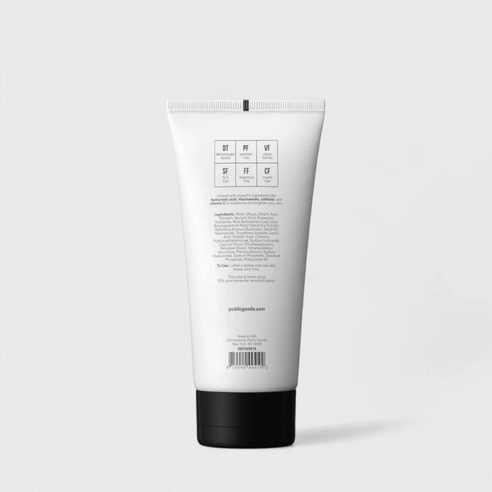 Shaving Cream Public Goods
