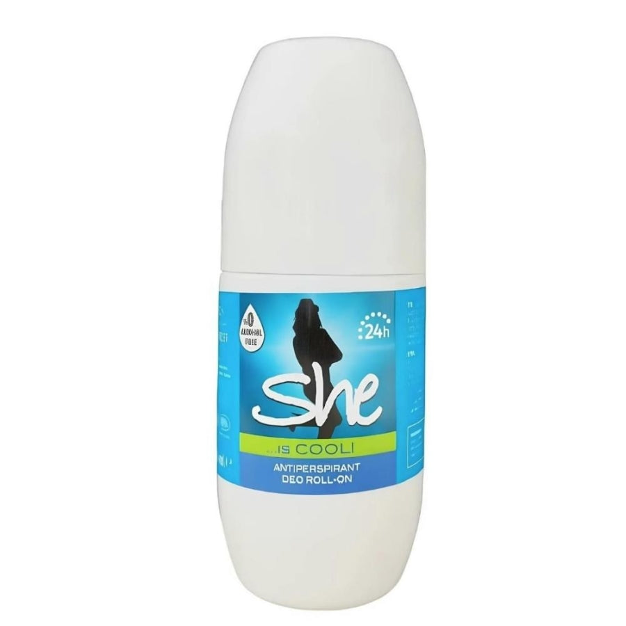 Desodorante Roll-On She Cool Women para mayor frescura 50 ml