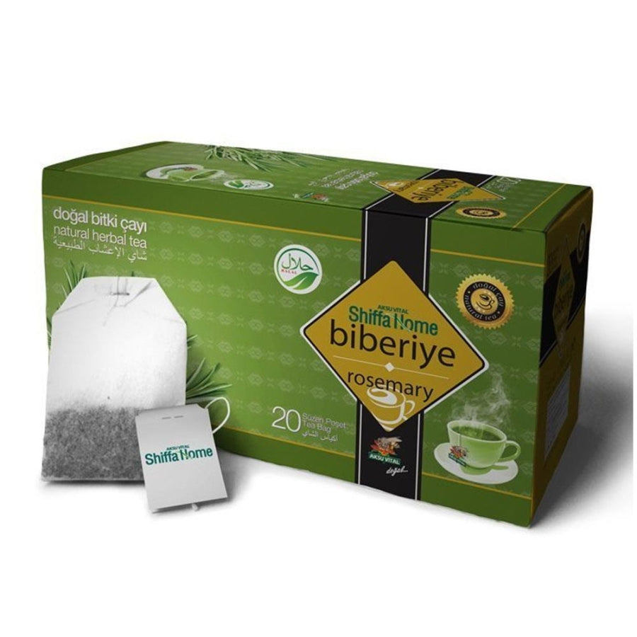 Thé aux herbes naturel au romarin Shiffa Home, 20 sachets de thé