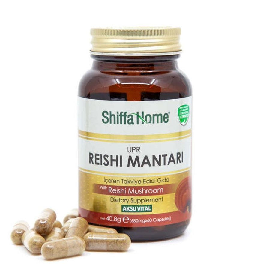 Shiffa Home Reishi Mushroom Extract Herbal Support 60 Capsules