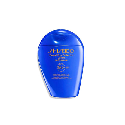 Loción protectora solar Shiseido GSC Blue Expert SPF50+ 50ml