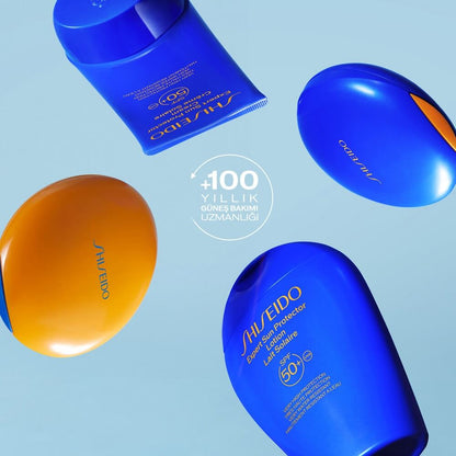 Loción protectora solar Shiseido GSC Blue Expert SPF50+ 50ml