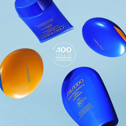 Loción protectora solar Shiseido GSC Blue Expert SPF50+ 50ml