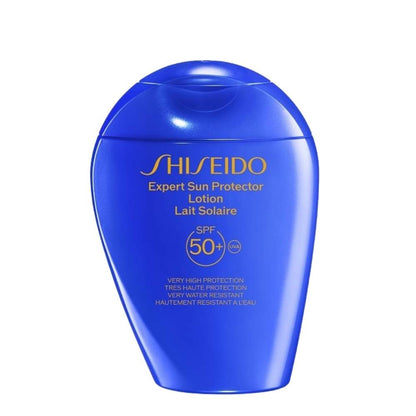 Loción protectora solar Shiseido GSC Blue Expert SPF50+ 50ml