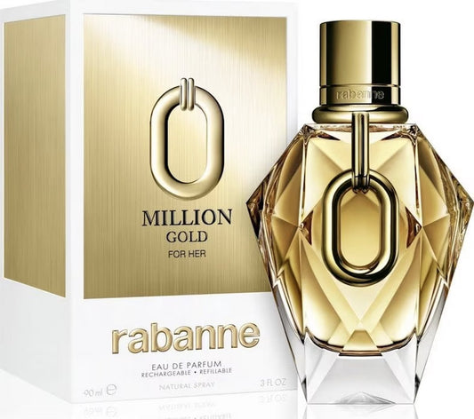 Rabanne Million Gold For Her Eau de Parfum 90 ml