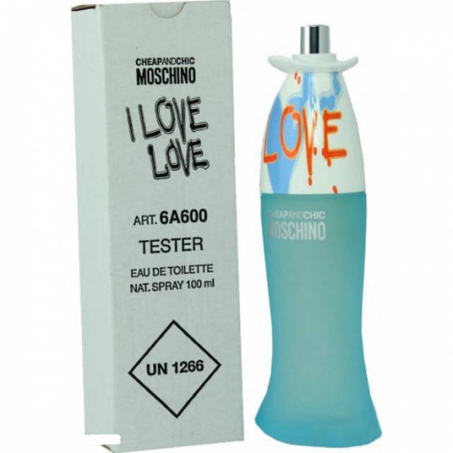 Moschino I Love Love Eau de Toilette tester 100 ml