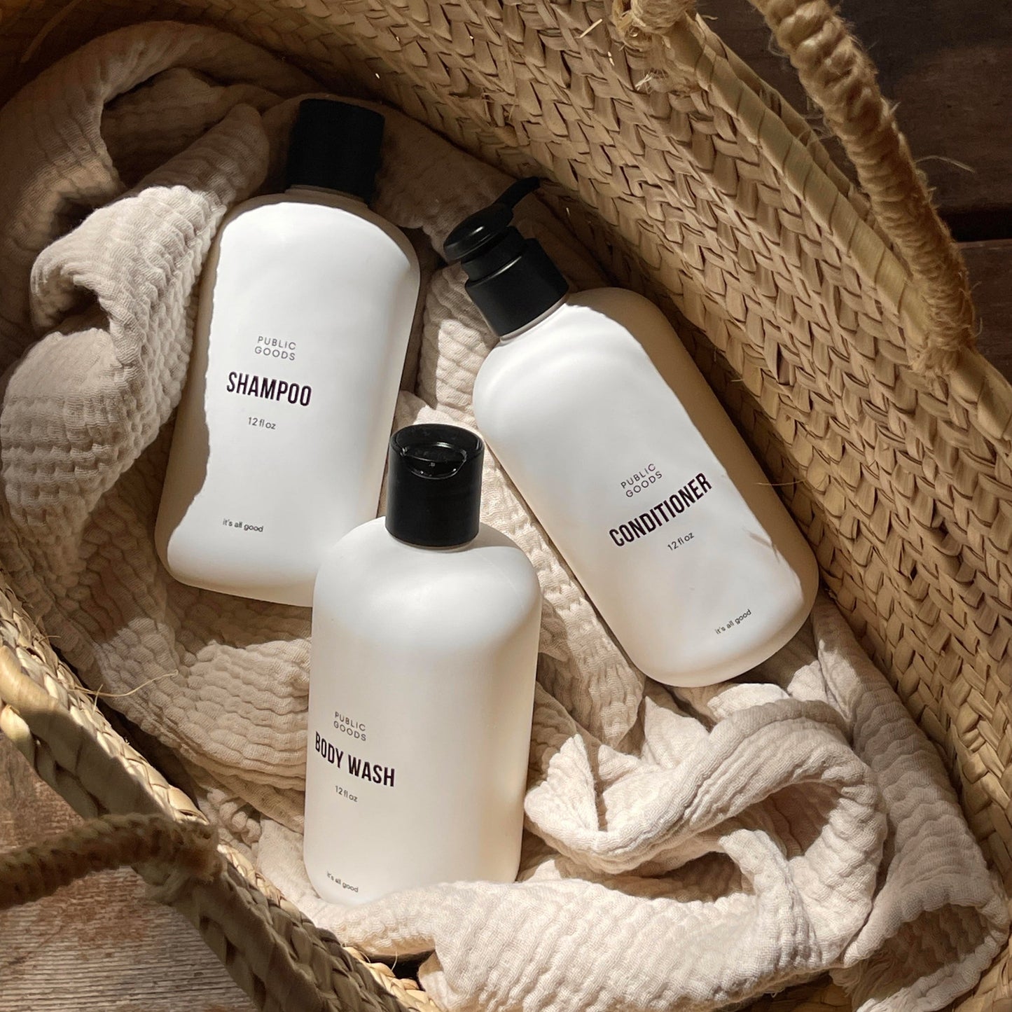 Shower Essentials Product Set Public Goods