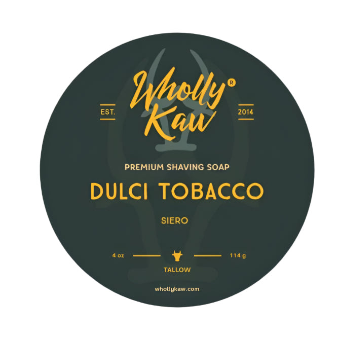 Wholly Kaw Dulci Tabacco Shaving Collection Shaving Set Pasteur Pharmacy Shaving Soap 4 oz