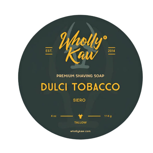 Wholly Kaw Dulci Tabacco Shaving Collection Shaving Set Pasteur Pharmacy Shaving Soap 4 oz