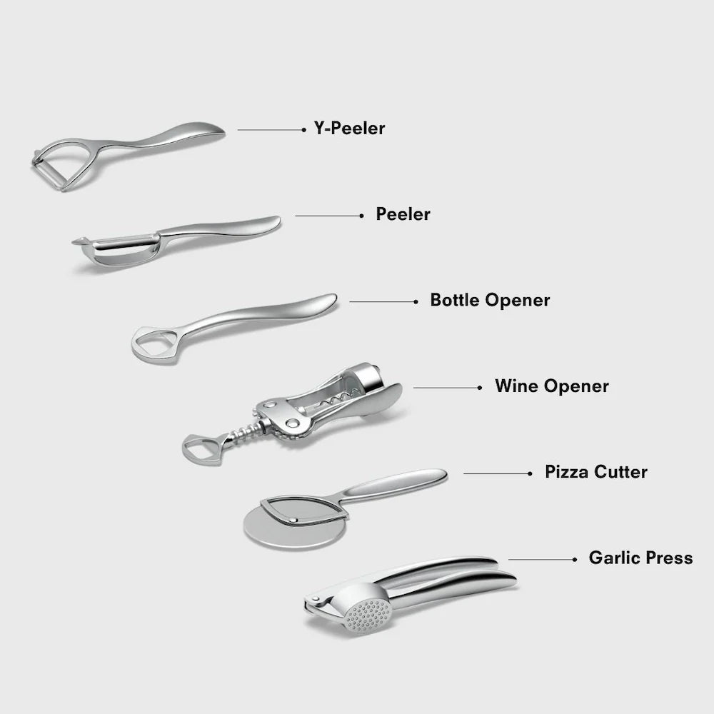 Kitchen Tools Set (6 pc) Household Public Goods