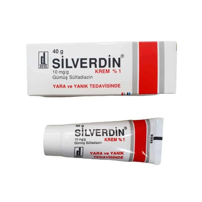 Crema para quemaduras Silverdin
