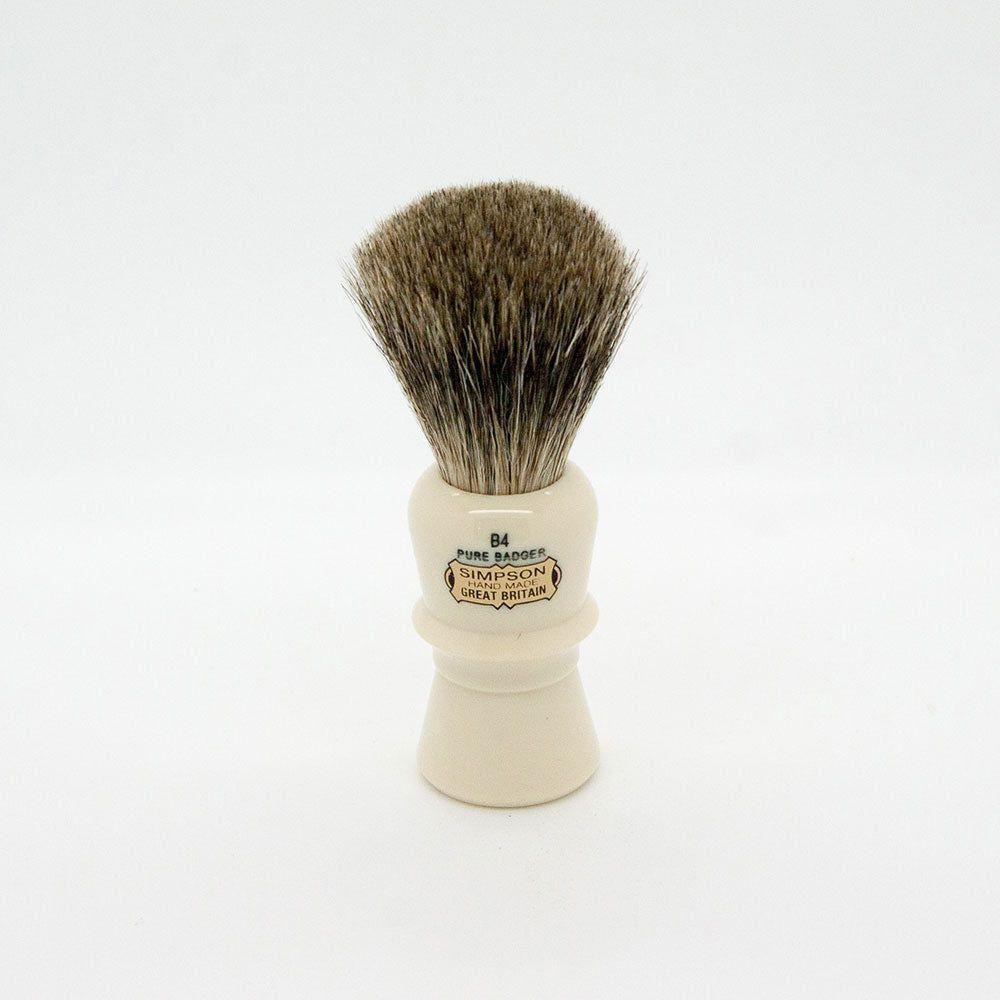 Simpson Beaufort B4 Pure Badger Shaving Brush Shaving Brush Pasteur Pharmacy