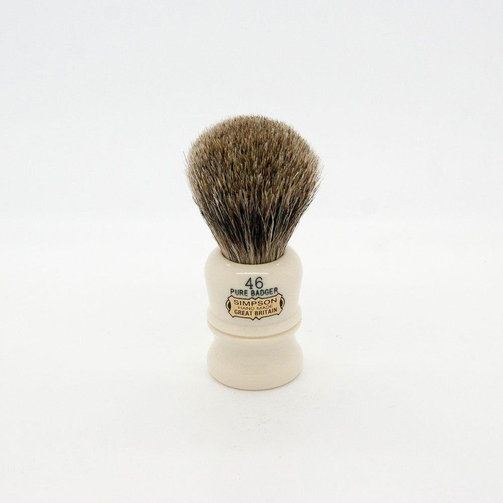 Simpsons Berkeley 46 Pure Badger Shaving Brush Shaving Brush Pasteur Pharmacy