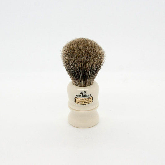 Simpsons Berkeley 46 Pure Badger Shaving Brush Shaving Brush Pasteur Pharmacy