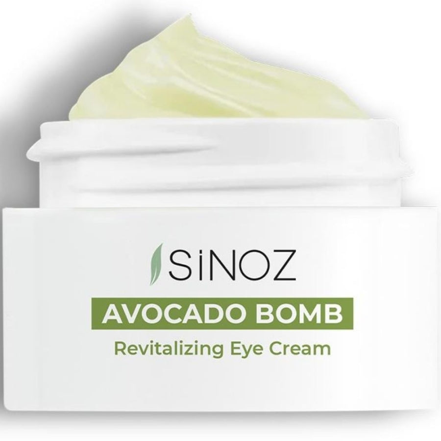 Crema revitalizante para el contorno de ojos Sinoz Avocado Bomb para líneas de expresión 15ml