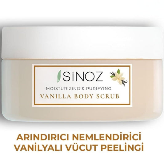 Gommage corporel nourrissant et purifiant à la vanille Sinoz 300g