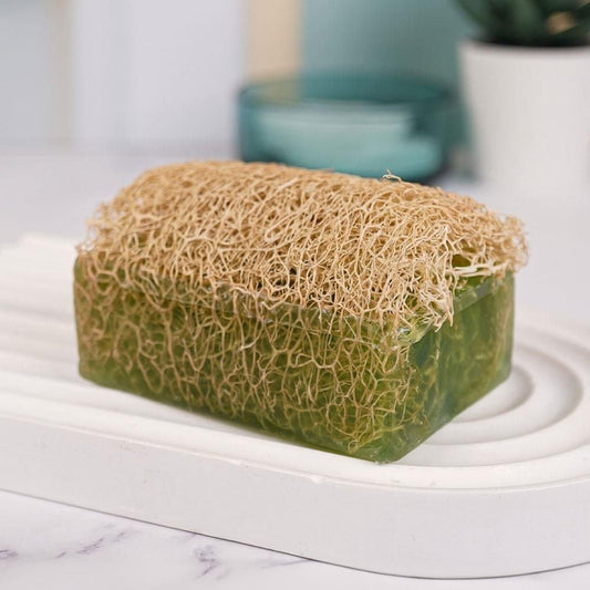 Savon visage et corps à l'aloe vera et à la fibre de citrouille Sinoz 130g