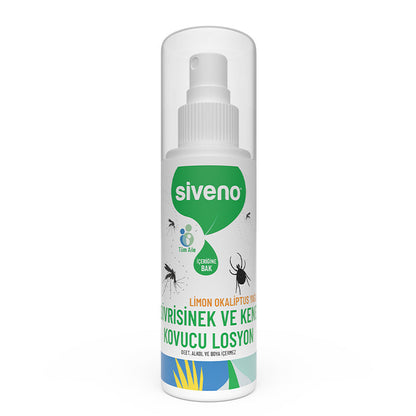 Lotion protectrice en spray Siveno à l'eucalyptus citronné 100 ml