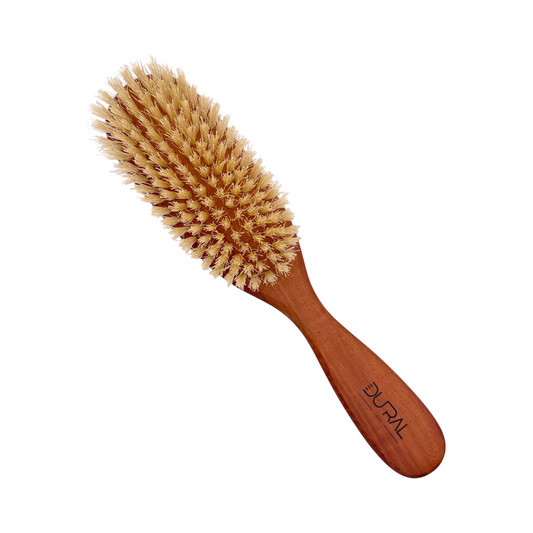 Dural Pear Wood big oval hair brush with natural bristles Hair Brush Pasteur Pharmacy