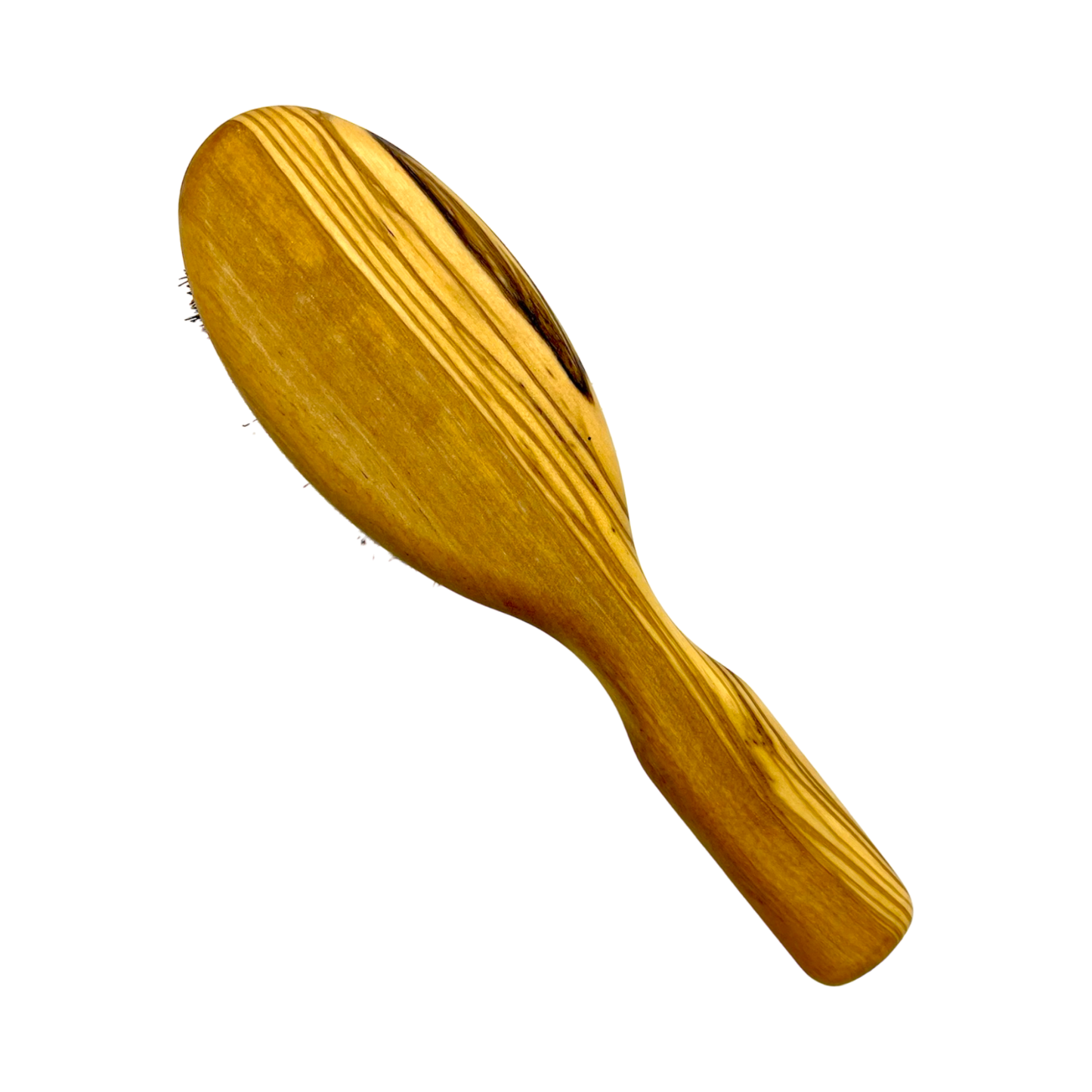 Dural Olive Wood rubber cushion hair brush with boar bristles Hair Brush Pasteur Pharmacy